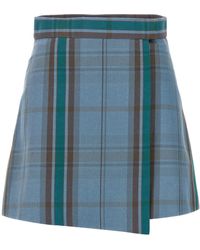 Vivienne Westwood - Tartan Print Mini Skirt - Lyst