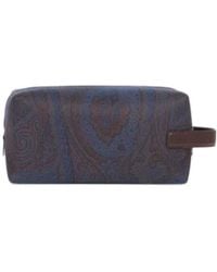 Etro - Essential Medium Jacquard Pouch - Lyst