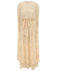 Zimmermann - Valiant Lace Caped Maxi Dress - Lyst
