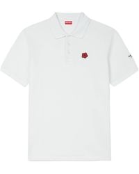 KENZO - Boke Flower Short-Sleeved Polo Shirt - Lyst