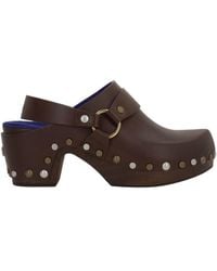 Chloé - Chloé Talis Wedge Clogs - Lyst
