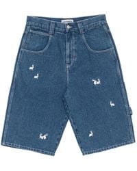 Carne Bollente - Denim Shorts With Belt Loops - Lyst