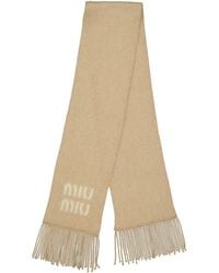 Miu Miu - Miu Mohair Scarf Ld64 - Lyst