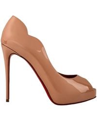 Christian Louboutin - Hot Chick Alta Leather Pumps - Lyst