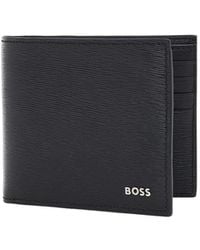 BOSS - Boss Logo-Detailed Bi-Fold Wallet - Lyst