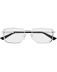 Gucci - Eyewear Rectangular Frame Glasses - Lyst