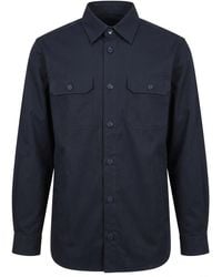 Gucci - Long Sleeved Twill Shirt - Lyst