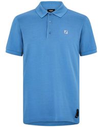 Fendi - Metall Ff Polo Sn52 - Lyst