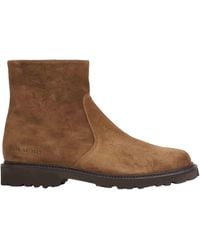 Common Projects - Round Toe Ankle Boots - Lyst