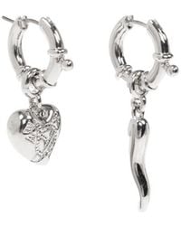 Vivienne Westwood - Della Heart Drop Earrings - Lyst
