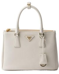 Prada - Galleria Medium Leather Bag - Lyst
