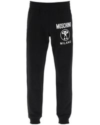 Moschino - Logo-Print Track Pants - Lyst