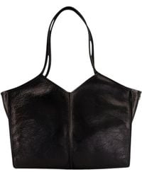 Hereu - Medium Calella Distressed Leather Tote Bag - Lyst
