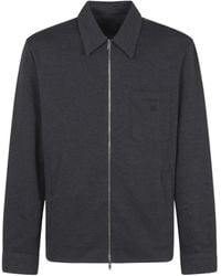 Givenchy - Zip-Up Long-Sleeved Shirt - Lyst