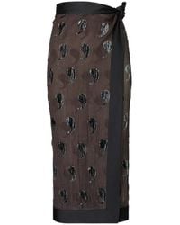 Tory Burch - Paisley Pareo Skirt - Lyst
