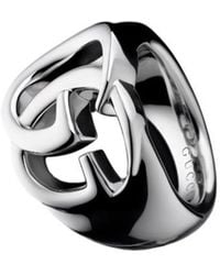 Gucci - Gg Marmont Cut-Out Wide Ring - Lyst