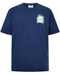 CASABLANCA - Short-Sleeved T-Shirt - Lyst