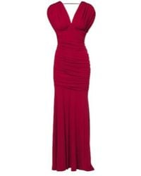 Jonathan Simkhai - Draped Open-Back Gown - Lyst
