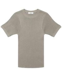 Rier - Crew Neck Short-Sleeved T-Shirt - Lyst