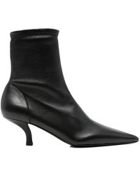 TOTEME - Nappa Heeled Sock Boots - Lyst