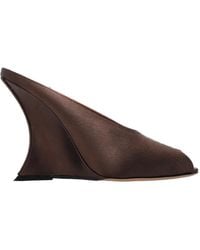 Paris Texas - Nina Wedge Heeled Sandals - Lyst