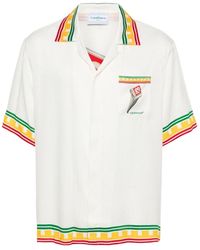 CASABLANCA - Logo Monogram Pattern Shirt - Lyst