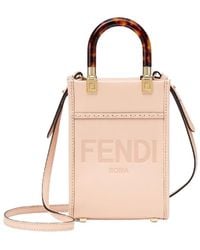 Fendi - Pale Leather Mini Bag - Lyst