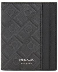 Ferragamo - Ferragamo Monogram Credit Card Holder - Lyst