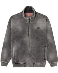 DIESEL - Full-Zip Embroidered Jacket - Lyst