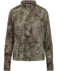 Ba&sh - Cornelia Printed Shirt - Lyst