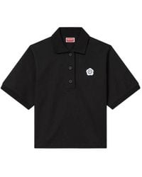 KENZO - Boke Flower 2.0 Embroidered Polo Shirt - Lyst