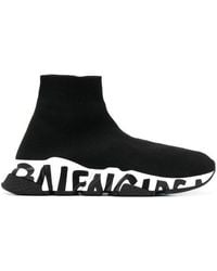 Balenciaga - Speed Graffiti Sneakers - Lyst