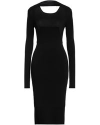 Rick Owens - Midi Dress Viscose, Polyester, Polyamide, Elastane - Lyst