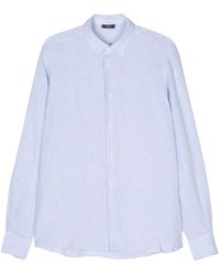 Peserico - Button-Down Long-Sleeved Shirt - Lyst