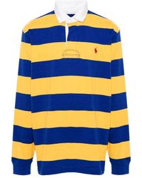 Polo Ralph Lauren - Pony Embroidered Striped Polo Shirt - Lyst