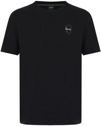 BOSS - Boss Carabiner Artwork Regular-Fit T-Shirt - Lyst