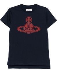 Vivienne Westwood - Orb-Printed Crewneck T-Shirt - Lyst