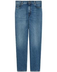 Weekend by Maxmara - Cotton Straight-Leg Jeans - Lyst