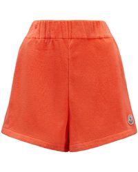 Moncler - Terrycloth Shorts - Lyst