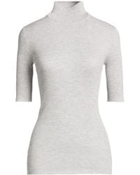Brunello Cucinelli - Solid Color Lightweight Turtleneck Knit Sweater - Lyst