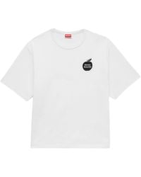 KENZO - Sounds' Embroidered Loose T-Shirt - Lyst