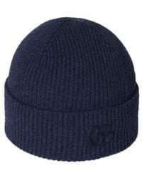 Gucci - Cashmere Hat With Patch - Lyst