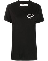 Off-White c/o Virgil Abloh - Logo Printed T-Shirt - Lyst