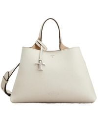 Tod's - Logo Printed Small Tote Bag - Lyst