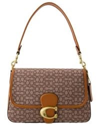 COACH - Tabby Monogram-Jacquard Canvas Shoulder Bag - Lyst