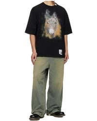 Maison Mihara Yasuhiro - Drawstring Wide Jeans - Lyst