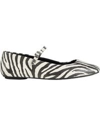 MAX&Co. - Leather Ballet Flats - Lyst