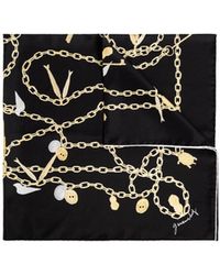 Givenchy - Chain-Motif Silk Scarf - Lyst