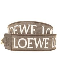 Loewe - Logo Detailed Bag Strap - Lyst