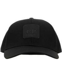 C.P. Company - Logo-Patch Baseball Cap - Lyst